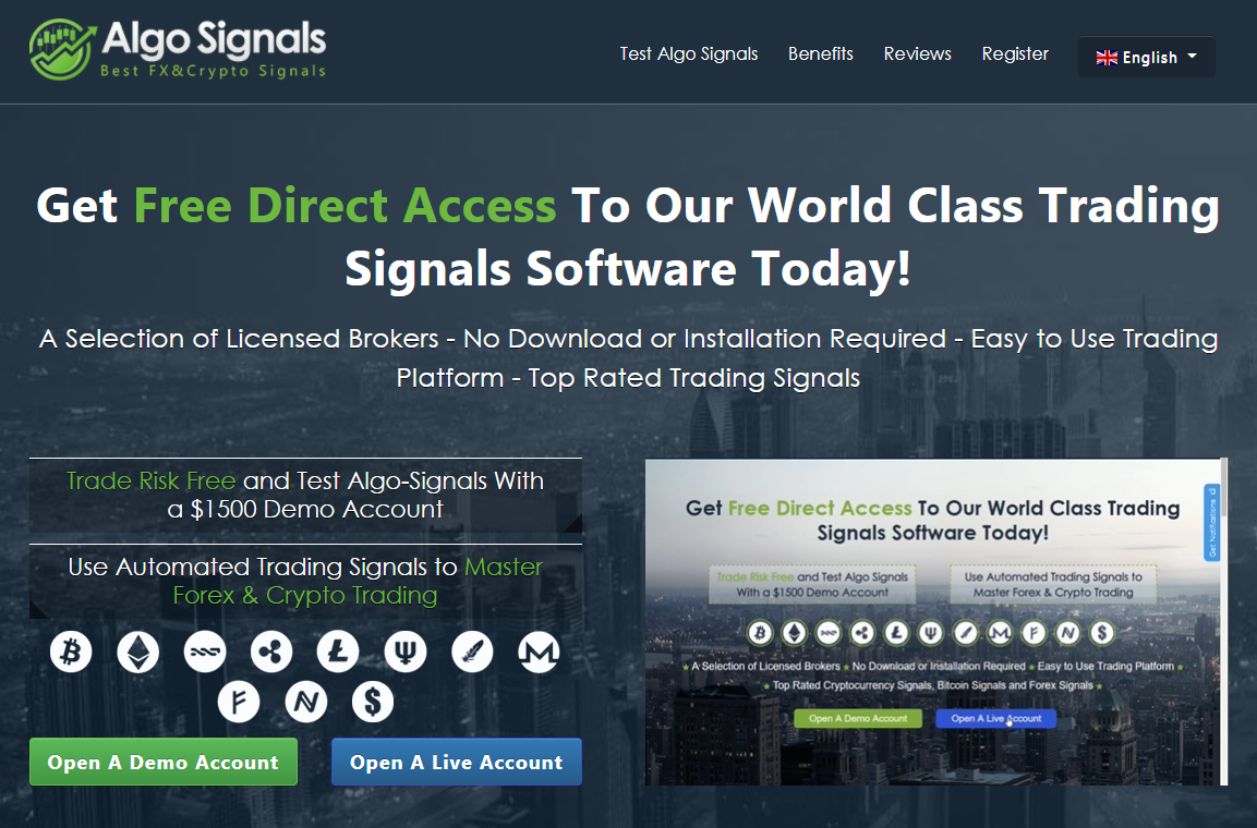 Algo Signals Screenshot